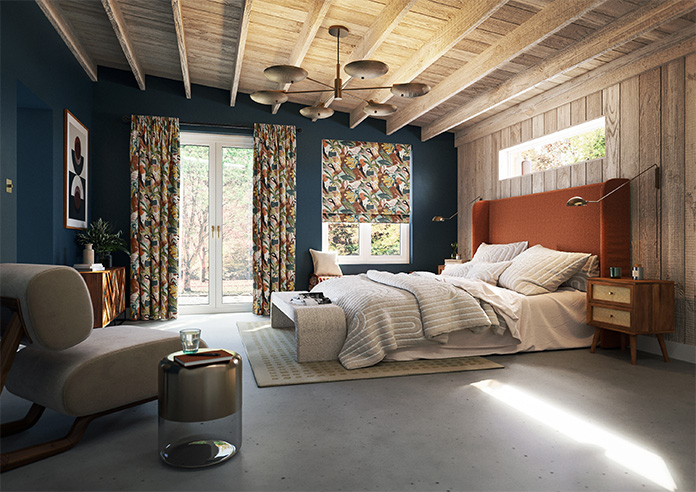 Moana, Azure - Roman Blind - Image 6